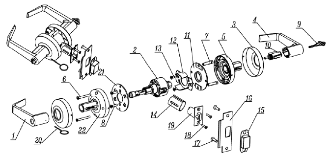 AHP ML Series exploded view